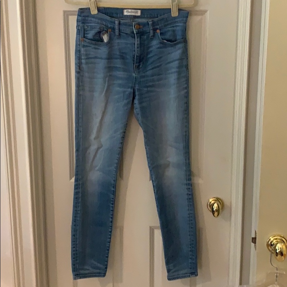 Madewell High Riser Skinny Jeans
